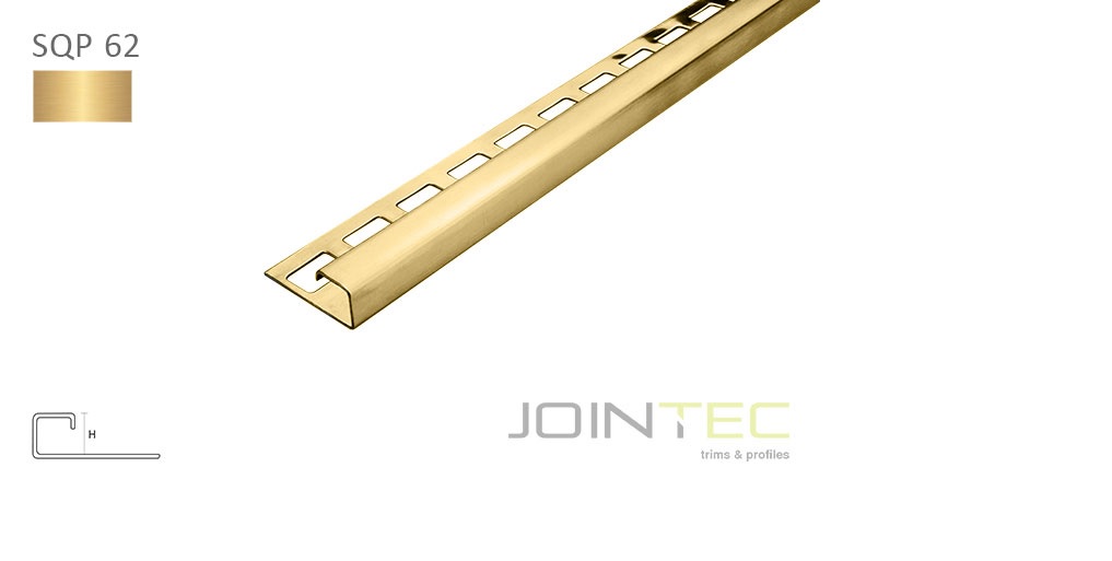 SQUARE PRO SQP 62 - Latão Escovado